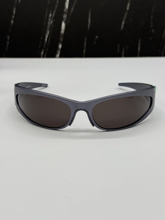 NEW BALENCIAGA BB0290S 002 GRAY UNISEX SUNGLASSES BALENCIAGA EYEWEAR main image 4